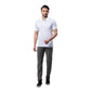 Park Avenue Men Blue Print Slim Fit Cotton Round Neck T-Shirt