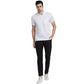 Park Avenue Men Red Two Tone Slim Fit Cotton Round Neck T-Shirt