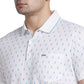 Park Avenue Men Red Two Tone Slim Fit Cotton Round Neck T-Shirt