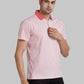 Park Avenue Men Blue Print Slim Fit Cotton Round Neck T-Shirt