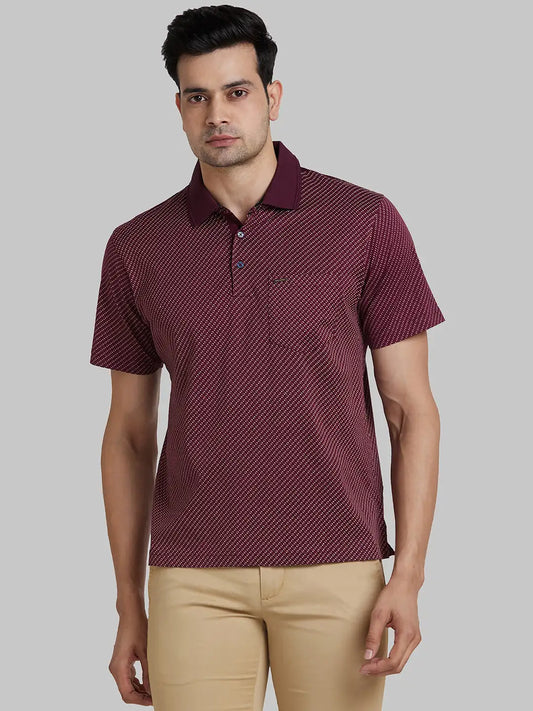 Park Avenue Men Black Solid Slim Fit Cotton Round Neck T-Shirt