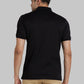 Park Avenue Men Blue Solid Slim Fit Cotton Round Neck T-Shirt