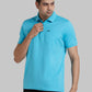Park Avenue Men Red Solid Slim Fit Cotton Round Neck T-Shirt