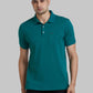Park Avenue Men White Solid Slim Fit Cotton Round Neck T-Shirt