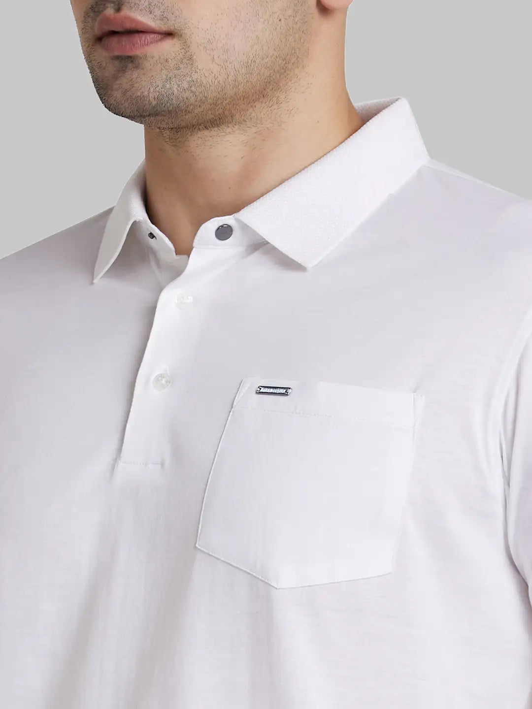 Park Avenue Men Black Solid Slim Fit Cotton Round Neck T-Shirt