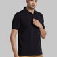 Park Avenue Men Yellow Solid Slim Fit Cotton Round Neck T-Shirt