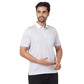 Park Avenue Men Brown Structure Slim Fit Cotton Round Neck T-Shirt