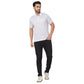 Park Avenue Men Brown Structure Slim Fit Cotton Round Neck T-Shirt