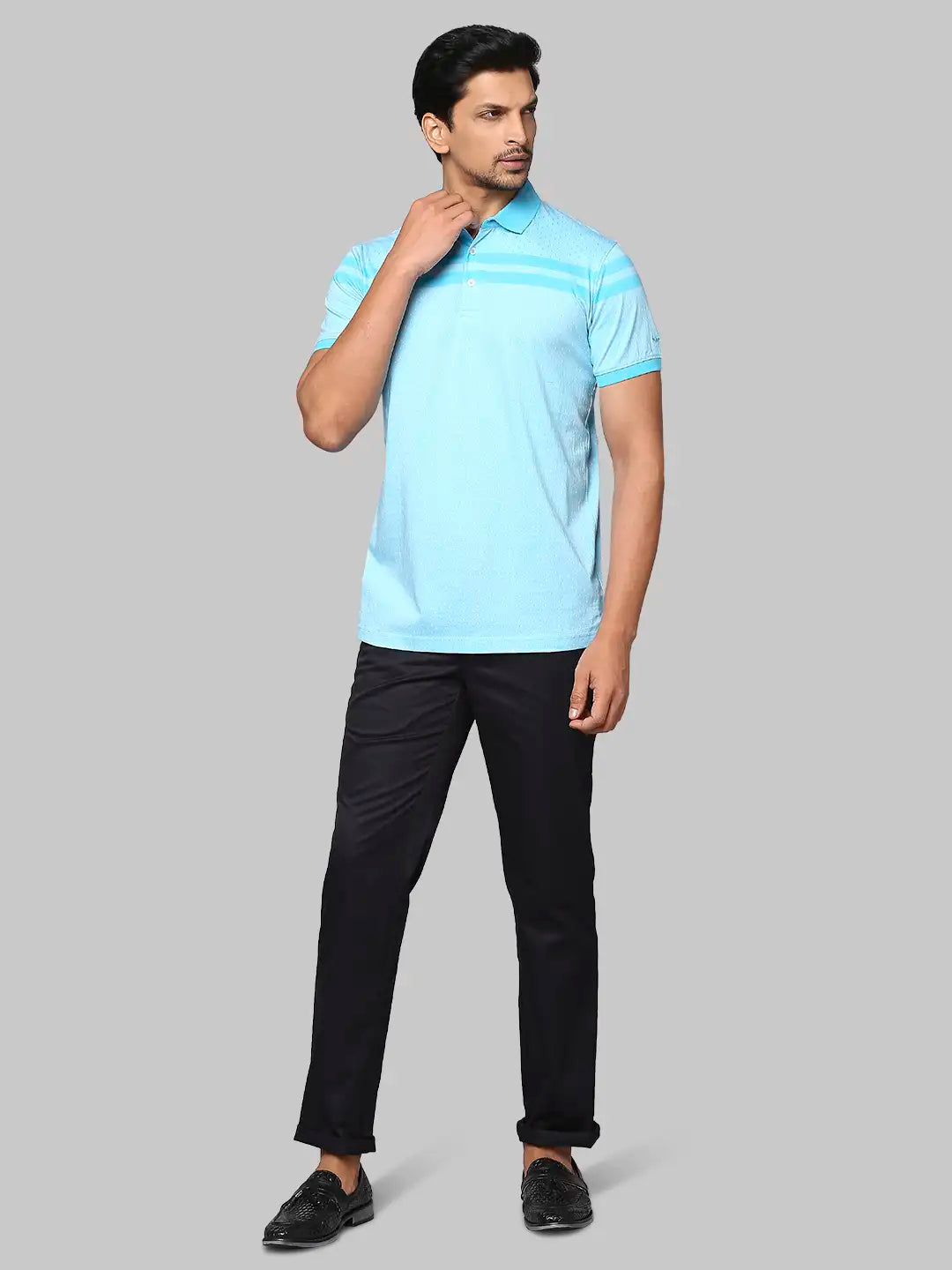 Men Slim Fit Medium Red Polo
