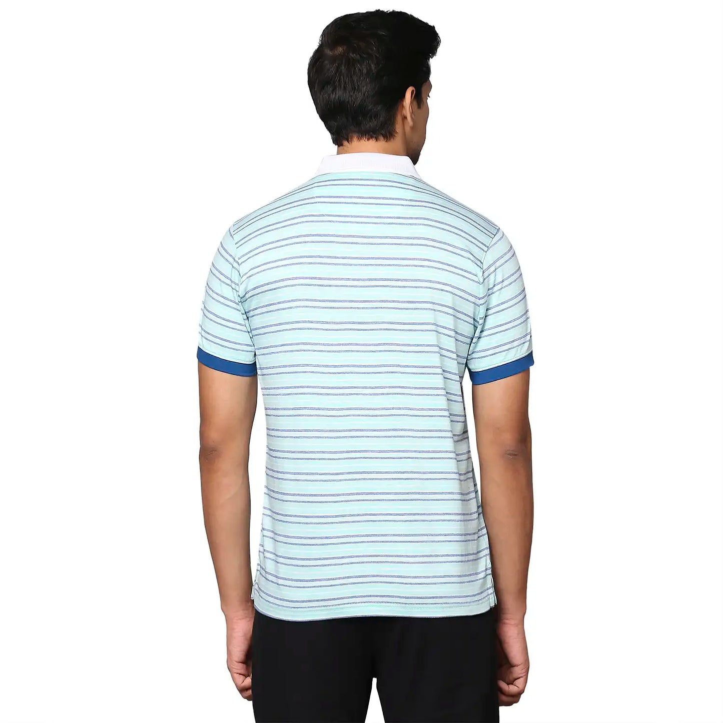 Men Slim Fit Medium Grey Polo