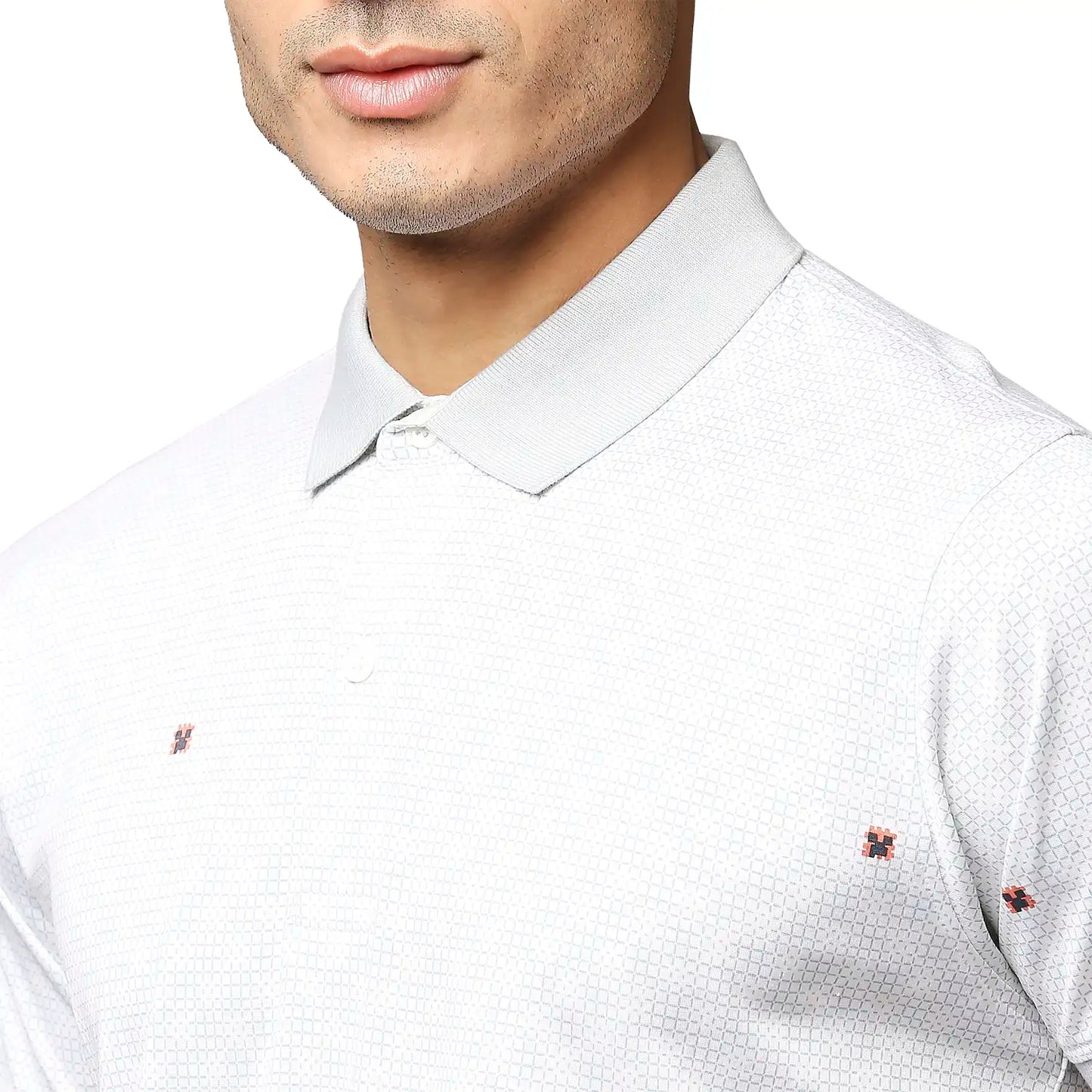 Men Slim Fit Dark Blue Polo