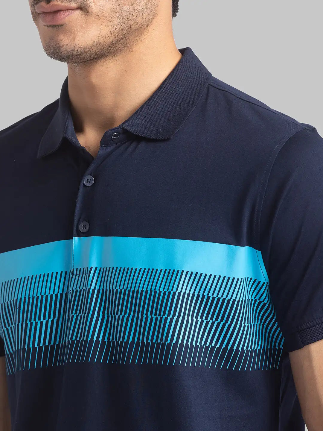 Men Regular fit Dark Blue Shirt
