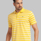 Men Slim Fit Black T-Shirt & Polo