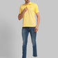Men Slim Fit Black T-Shirt & Polo
