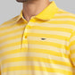 Men Slim Fit Black T-Shirt & Polo