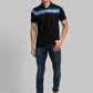 Men Slim Fit White T-Shirt & Polo