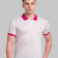 Men Slim Fit Blue T-Shirt & Polo