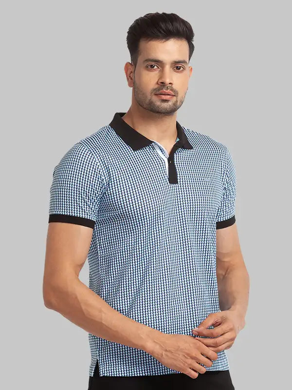 Men Slim Fit White T-Shirt