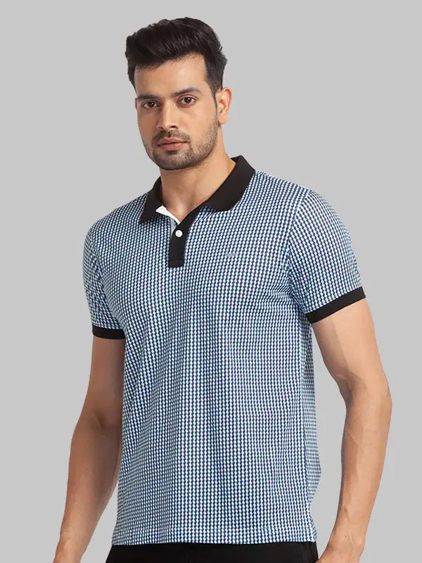 Men Slim Fit White T-Shirt