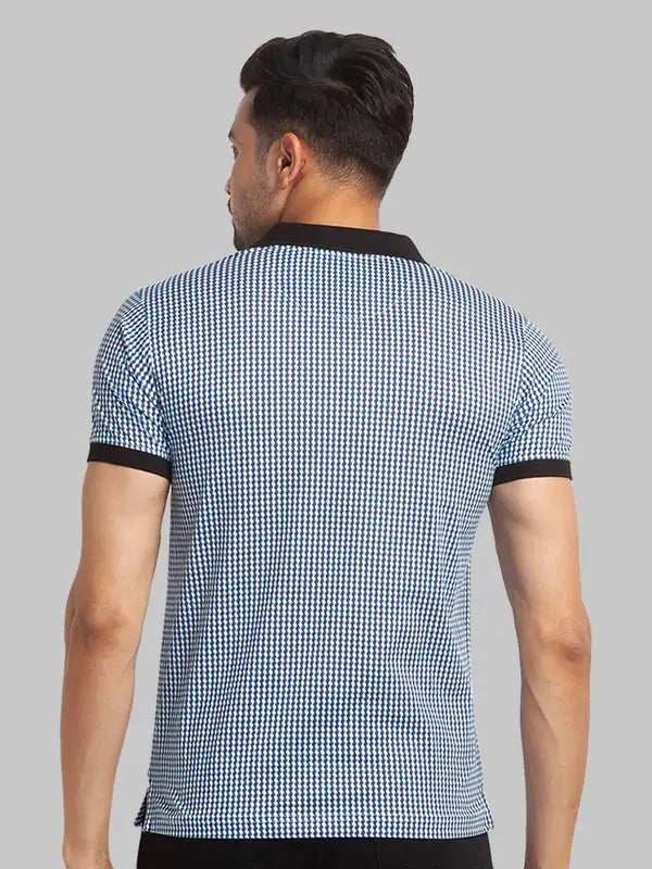 Men Slim Fit White T-Shirt