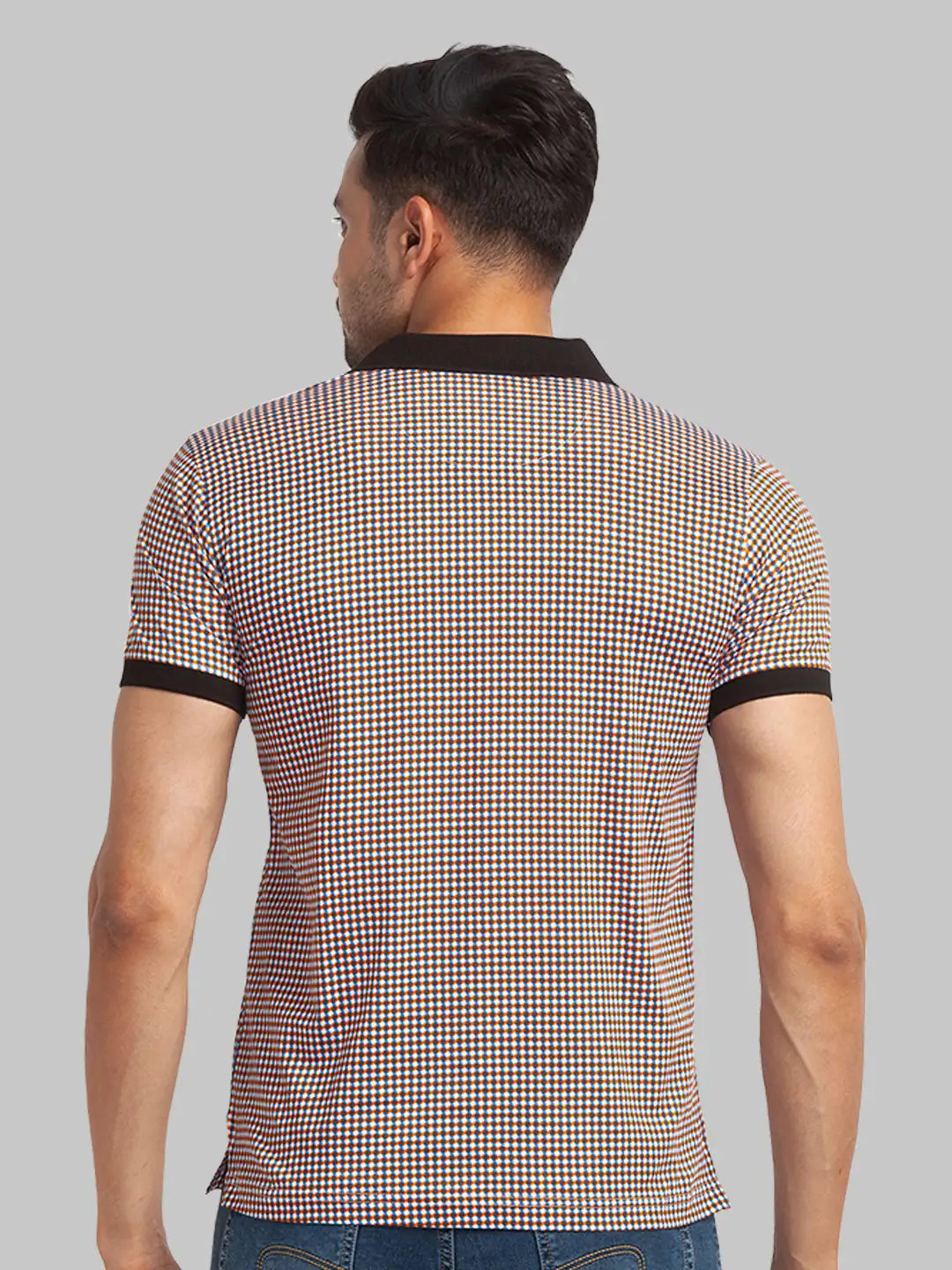 Men Regular Fit Light Orange Shirt