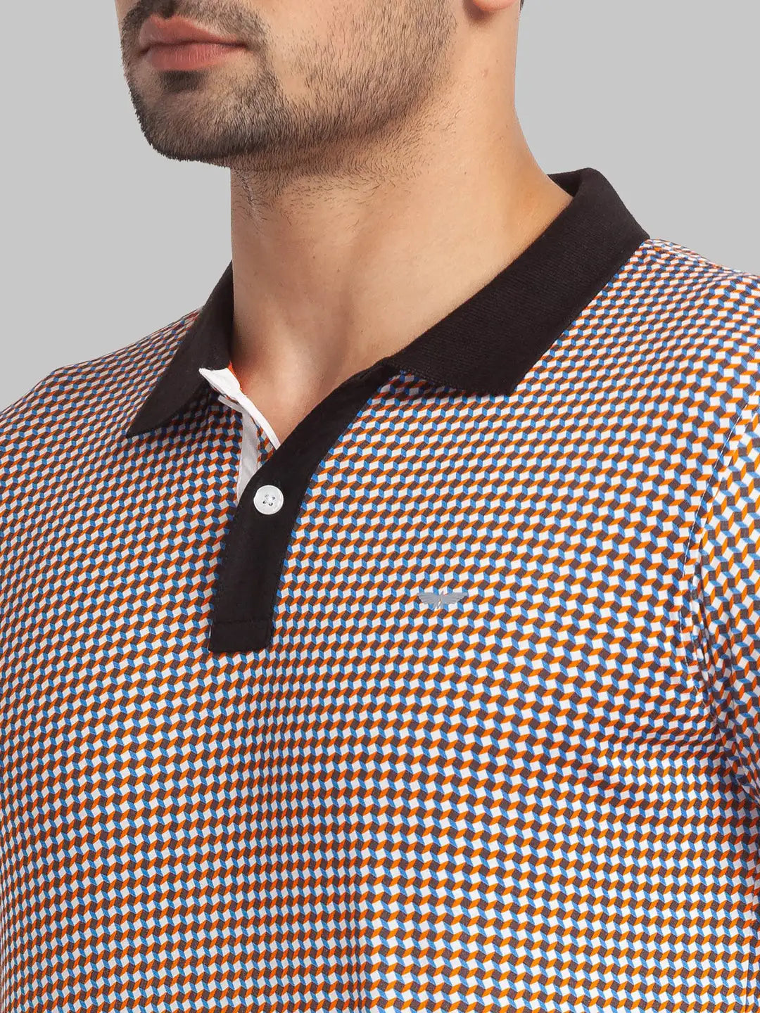 Men Regular Fit Light Orange Shirt