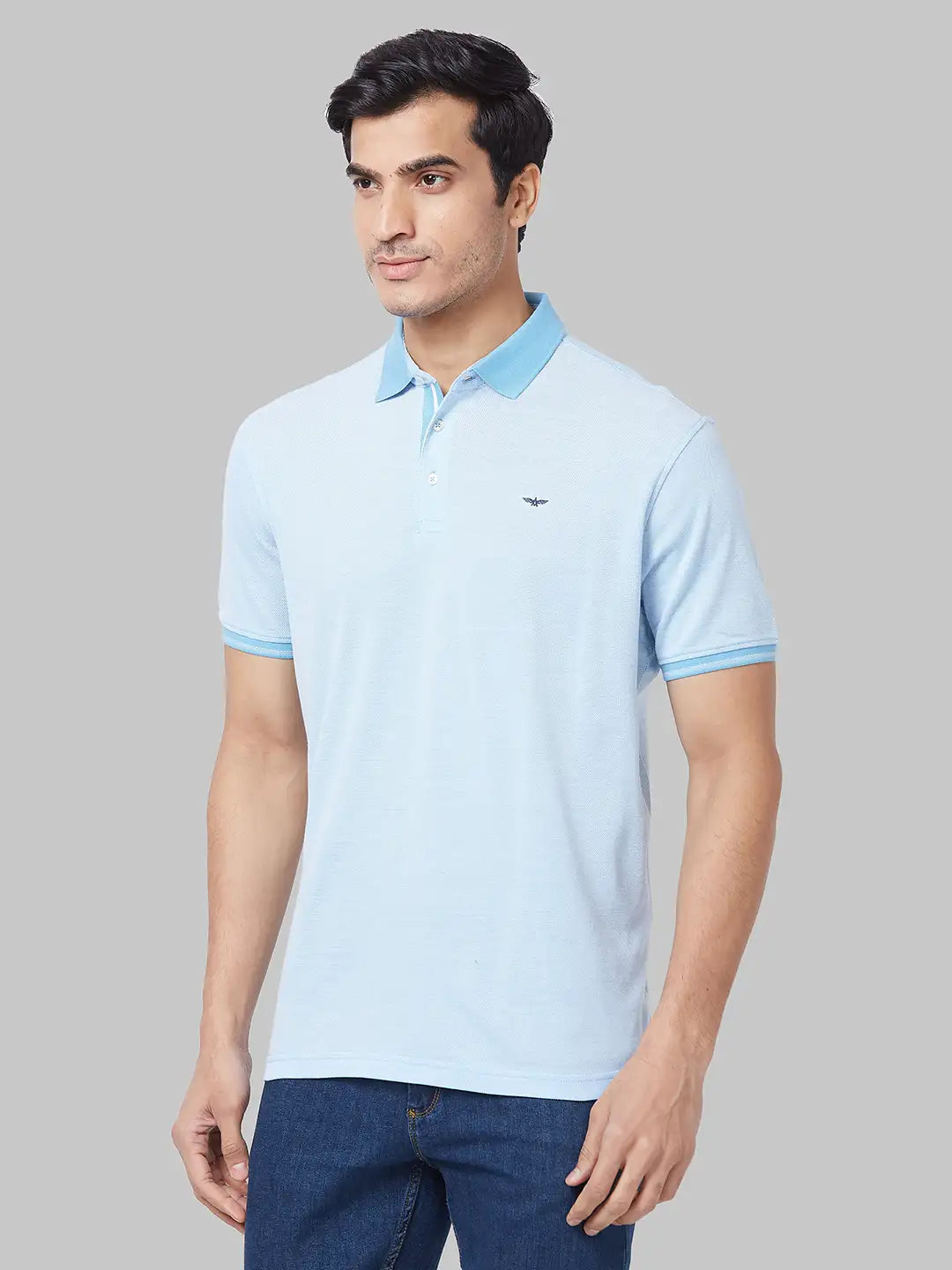 Men Slim Fit Red T-Shirt