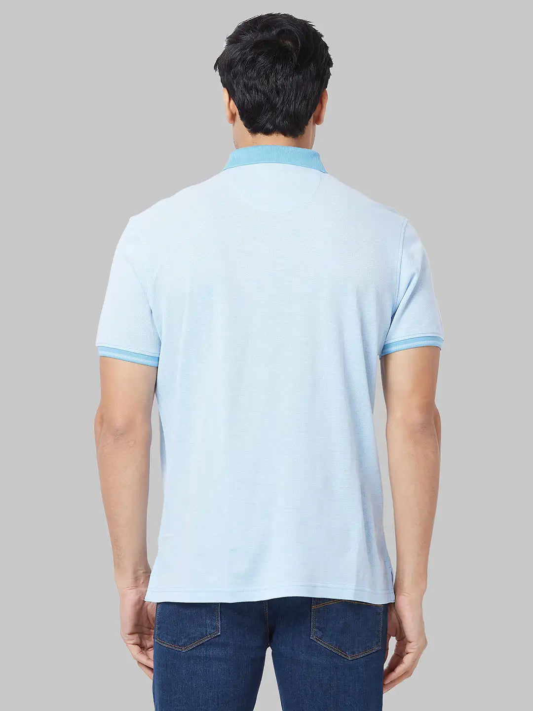 Men Slim Fit Red T-Shirt