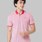 Men Slim Fit Yellow T-Shirt