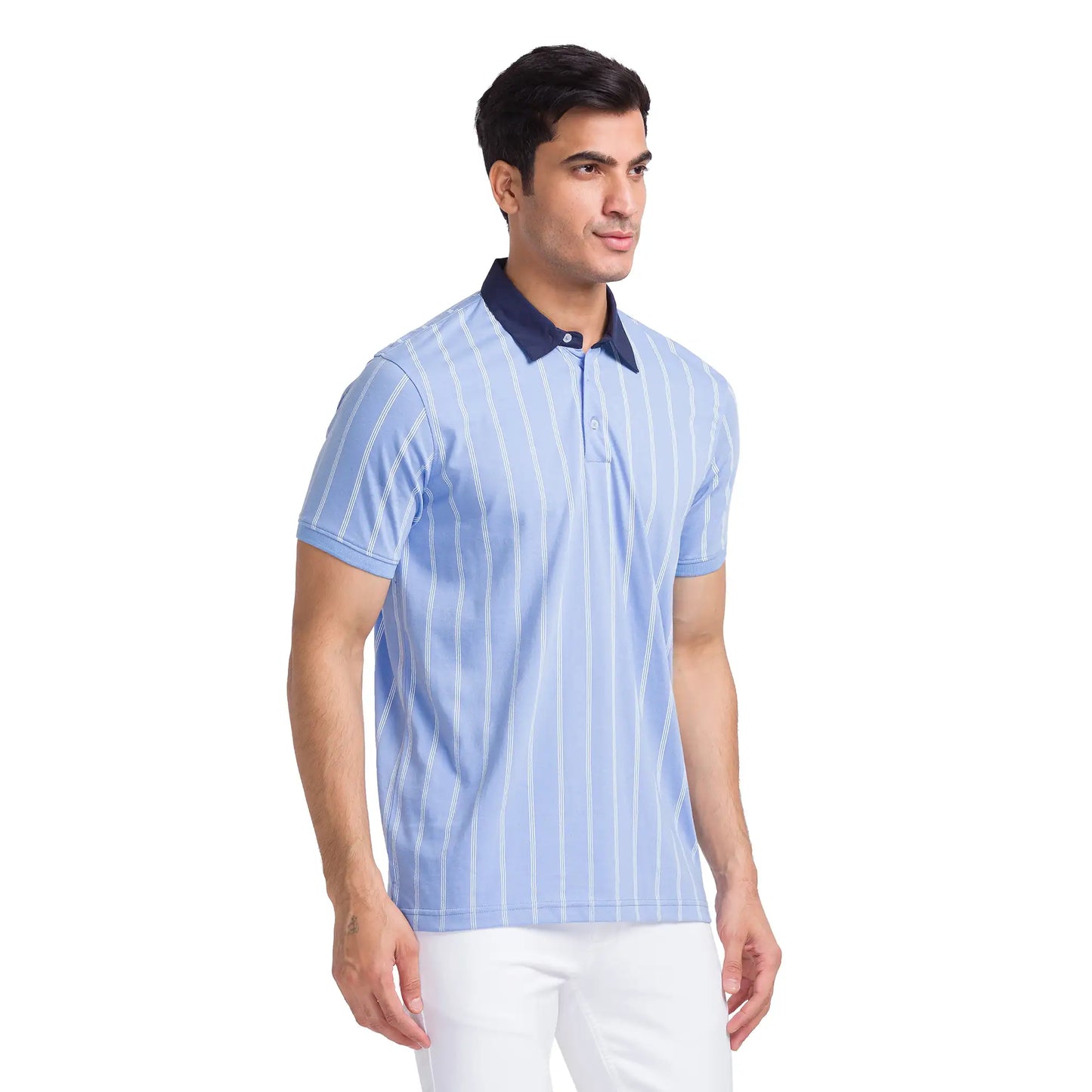 Men Regular Fit Light Blue Shirt
