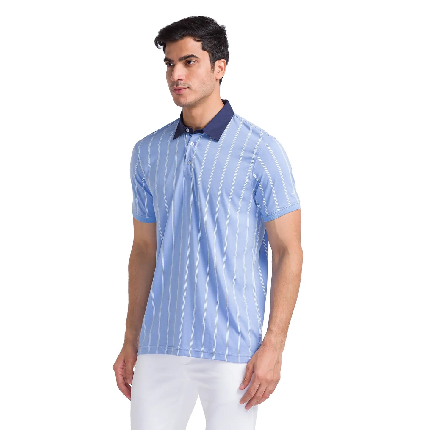 Men Regular Fit Light Blue Shirt