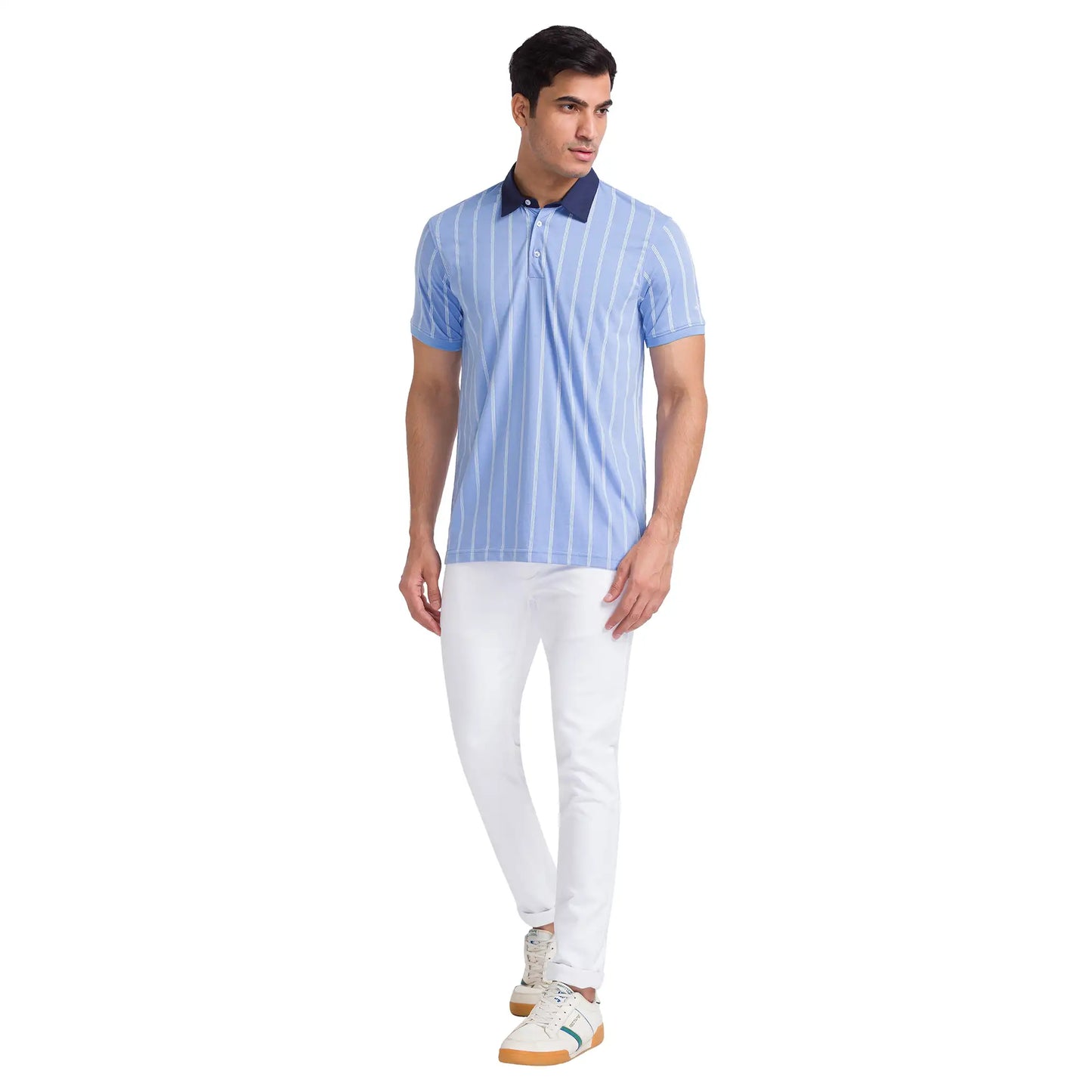 Men Regular Fit Light Blue Shirt