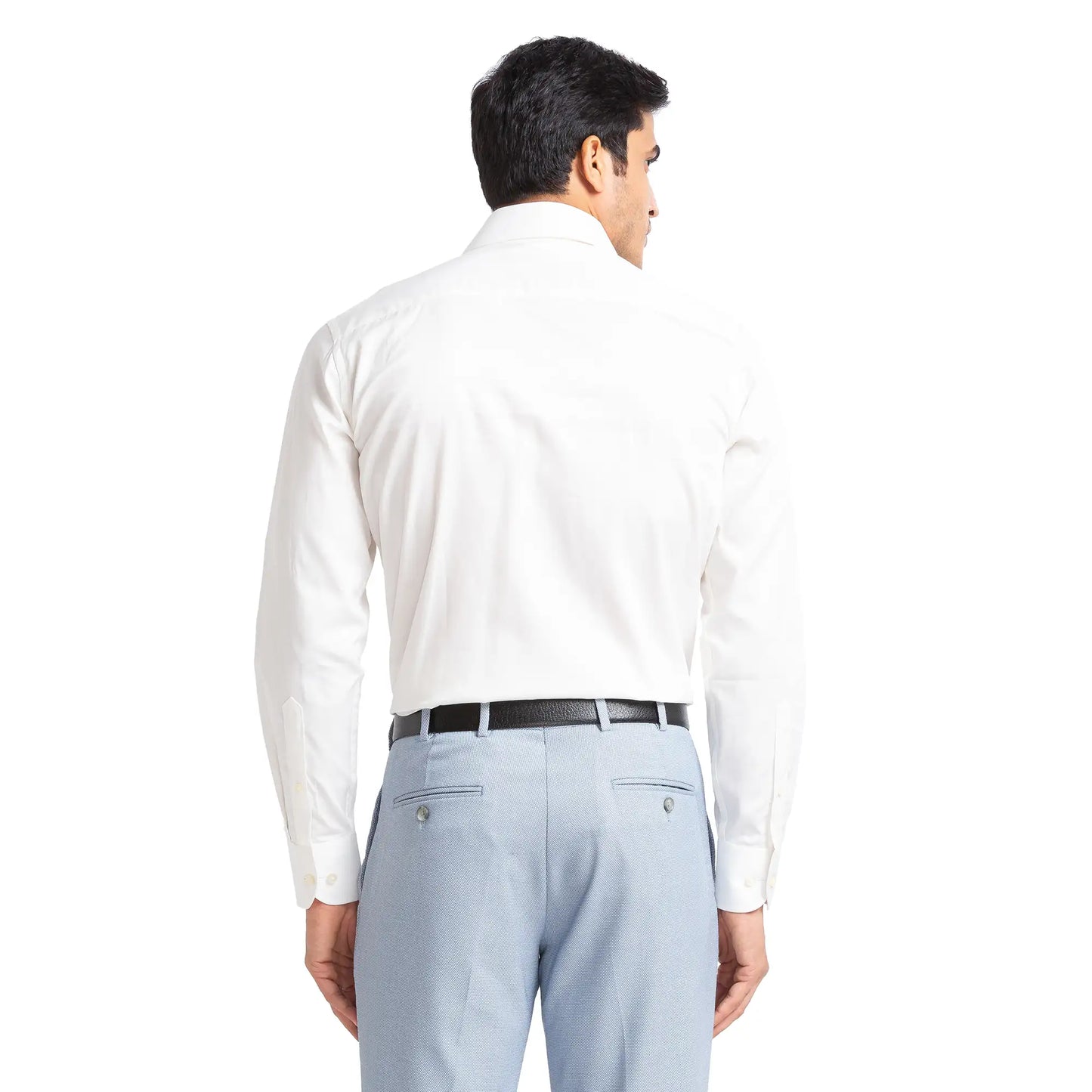 Men Regular Fit Light Blue Shirt