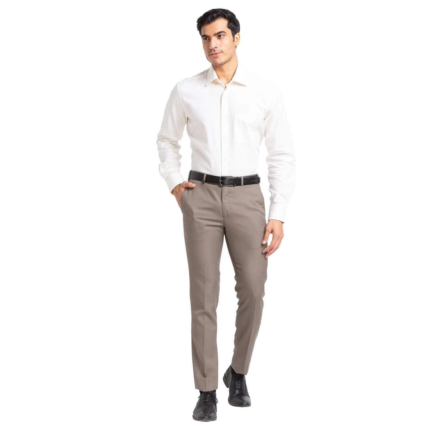 Men Regular Fit Light Blue Shirt