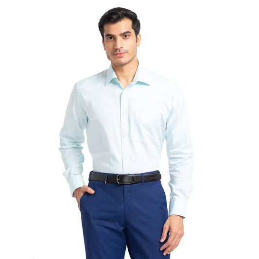 Men Regular Fit Light Yellow Shirt