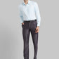 Men Blue Luxus Fit Structure Cotton Full Sleeve Shirts