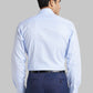 Men Violet Luxus Fit Structure  Cotton Full Sleeve Regular Collar Shirts