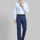 Men Violet Luxus Fit Structure  Cotton Full Sleeve Regular Collar Shirts