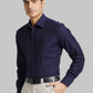 Men Yellow Luxus Fit Solid  Cotton Full Sleeve Regular Collar Shirts