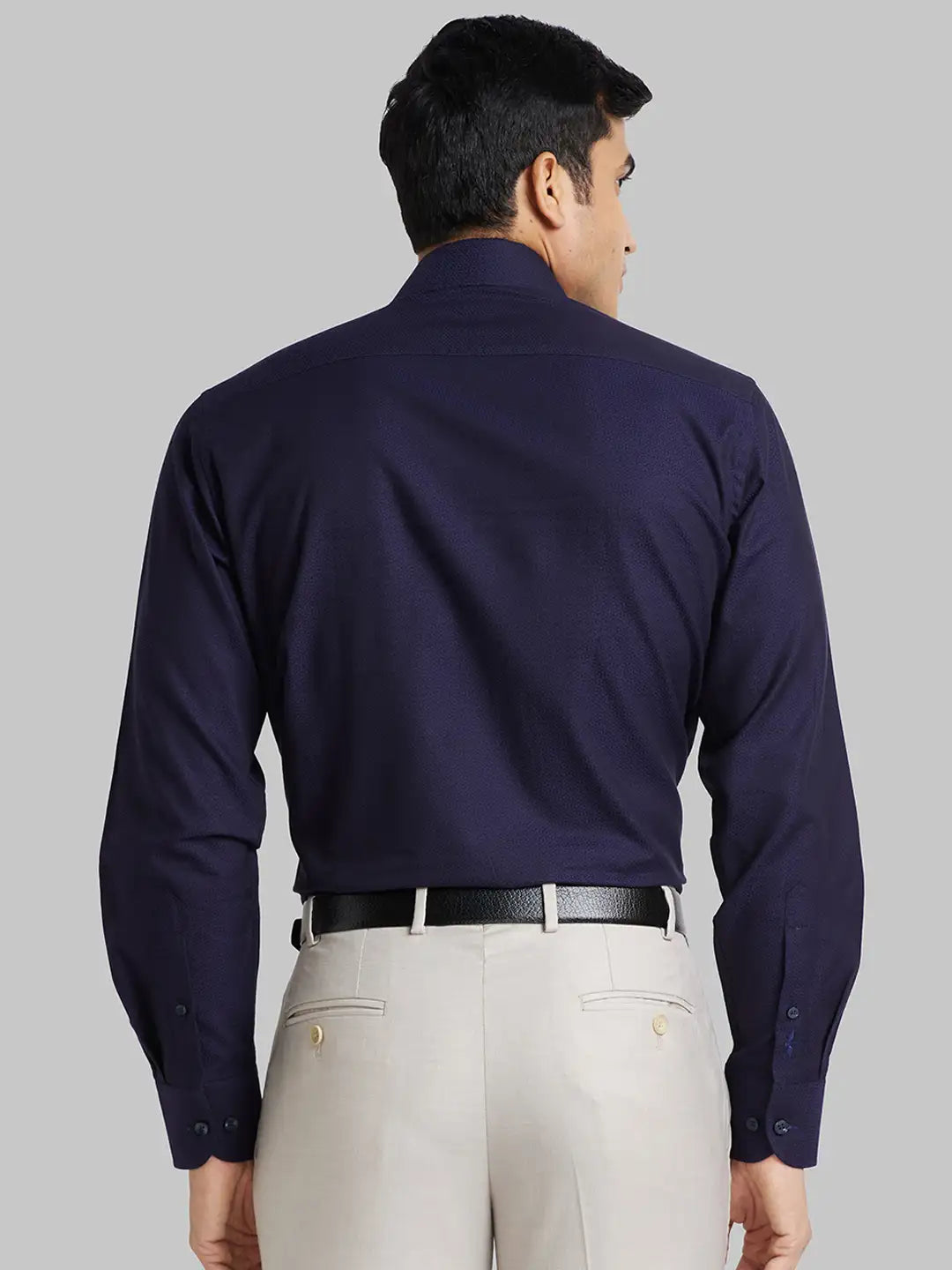 Men Yellow Luxus Fit Solid  Cotton Full Sleeve Regular Collar Shirts