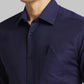 Men Yellow Luxus Fit Solid  Cotton Full Sleeve Regular Collar Shirts