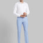 Men Violet Regular Fit Stripe  Cotton Full Sleeve Ainsley Collar Shirts