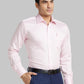 Park Avenue Men Red Structure Regular Fit Cotton Full Sleeve Ainsley Collar Shirt