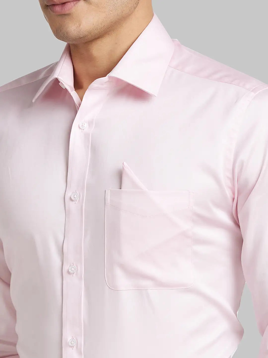 Park Avenue Men Red Structure Regular Fit Cotton Full Sleeve Ainsley Collar Shirt