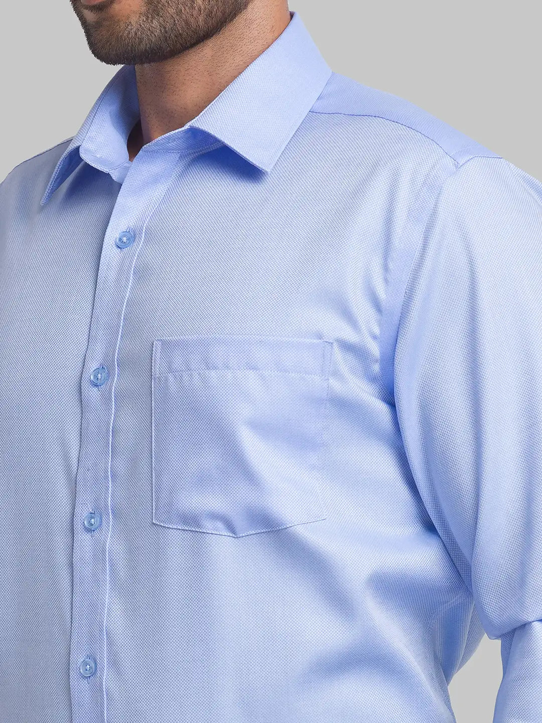 Men Regular fit Medium Violet Shirt