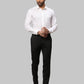 Men Slim Fit Black Trouser