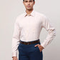Park Avenue Men Grey Solid Regular Fit Cotton Full Sleeve Ainsley Collar Shirt