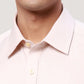 Park Avenue Men Grey Solid Regular Fit Cotton Full Sleeve Ainsley Collar Shirt