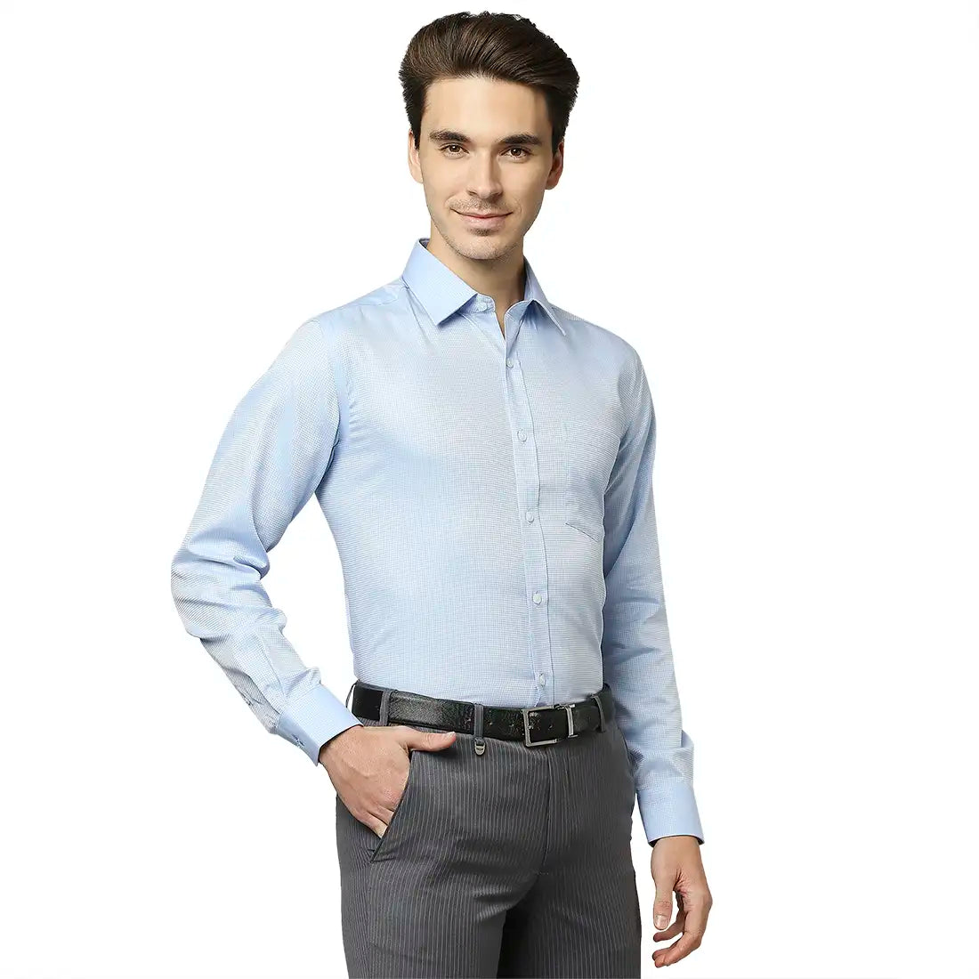 Medium Blue Shirts