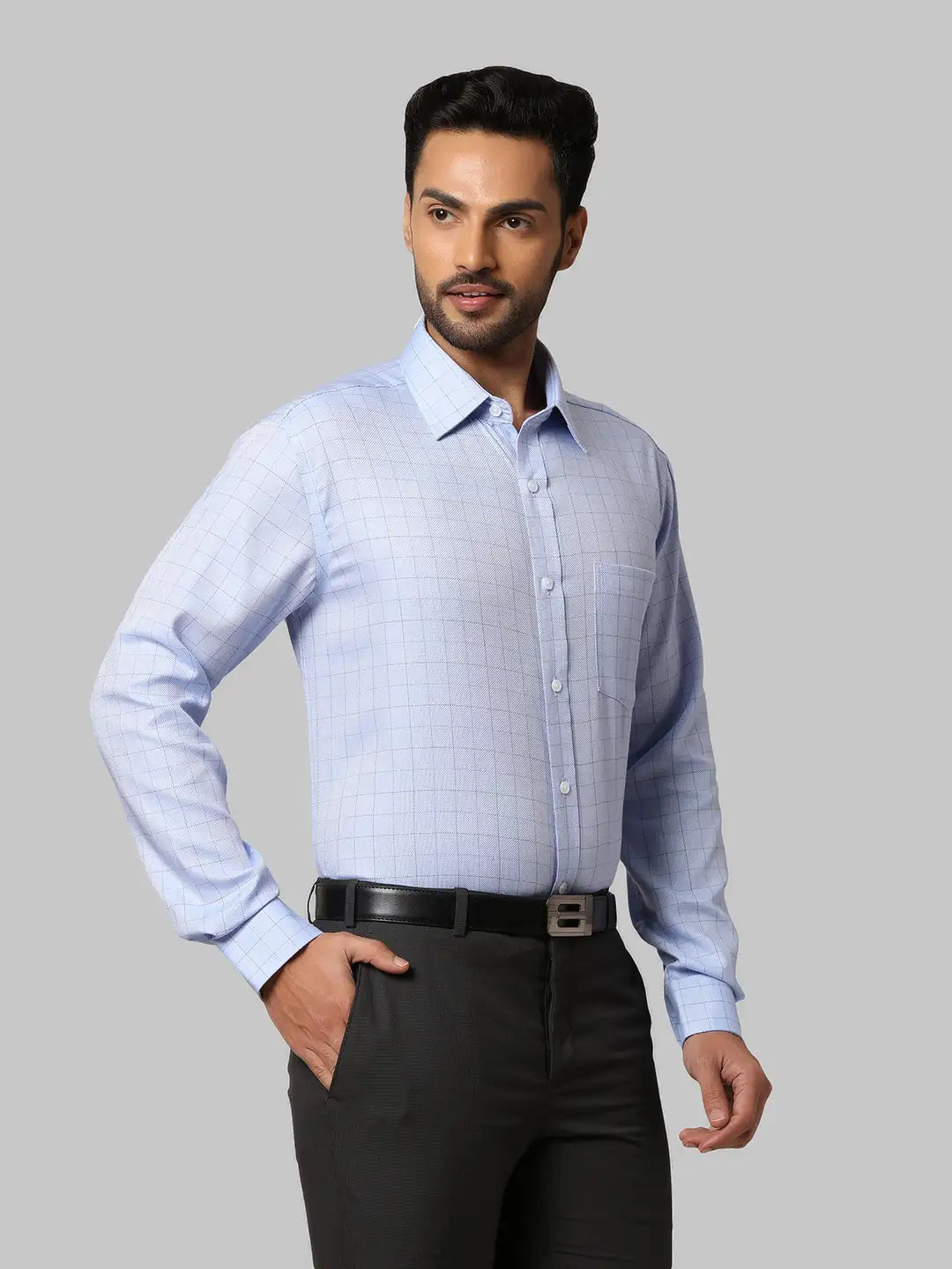 Men Tailored Fit Olive Polo